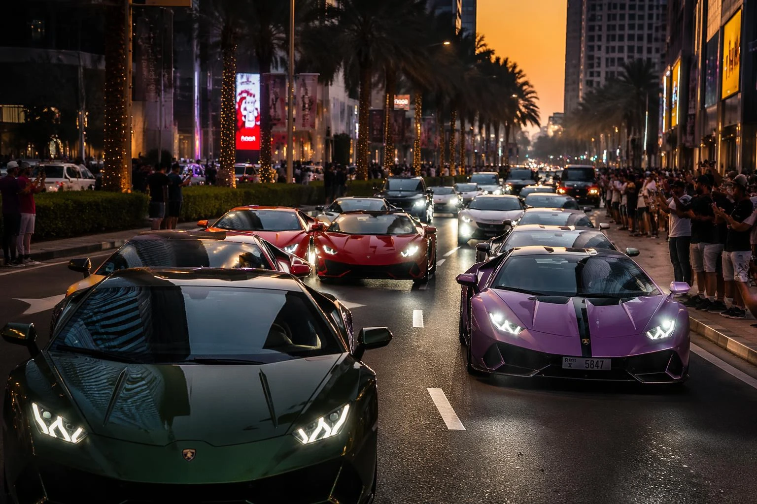 Viral Supercar Convoys Dominate Social Media